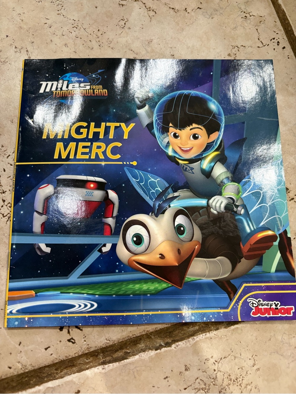 Disney Miles From Tomorrowland Mighty Merc Book - Blue, Yellow, Green
